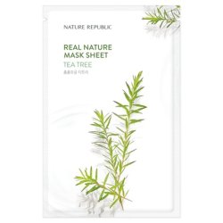 Nature Republic Real Nature Mask Sheet Tea Tree 10 Sheets