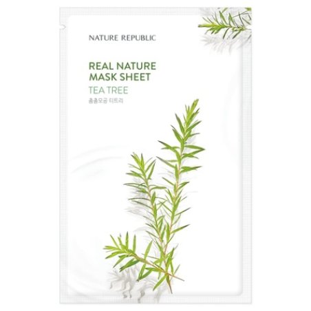 Nature Republic Real Nature Mask Sheet Tea Tree 10 Sheets