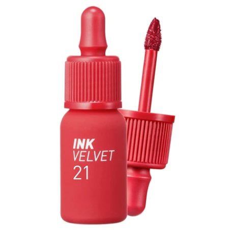 Peripera Ink the Velvet Lip Tint High Pigment Color Longwear Weightless Not Animal Tested Gluten-Free Paraben-Free 021