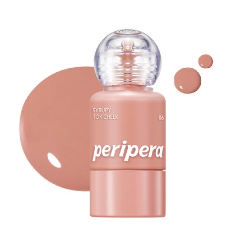 Peripera Syrupy Tok Cheek Liquid Blush 5 Colors Dewy Finish and Hydration