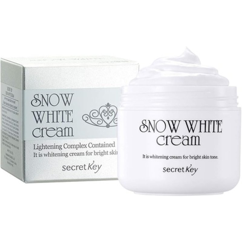 Secret Key Snow White Cream 1.76 Fl. Oz. All-in-One Brightening Tone-Up Base