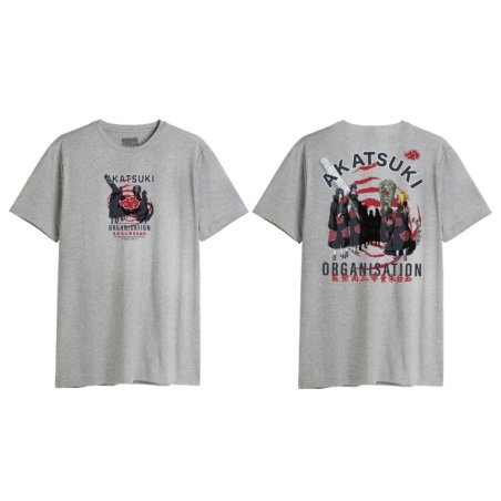 NARUTO - Organisation Akatsuki - T-Shirt Homme (M)