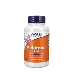 Now Melatonin 5 Mg 180 Vegan Capsules