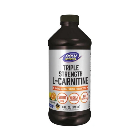 Now Foods Lcarnitine Liquid 3000 Mg 473 Ml