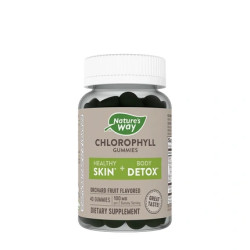 Nature's Way Chlorophyll Gummies 60 Gummies Fruit Flavor