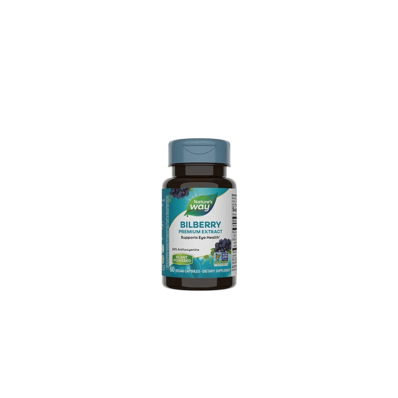Natures Way Bilberry 60 Capsules