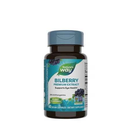 Natures Way Bilberry 60 Capsules