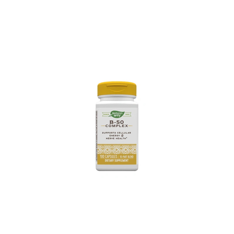 Nature's Way B50 Complex 100 Capsules