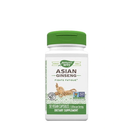 Natures Way Asian Ginseng 50 Capsules