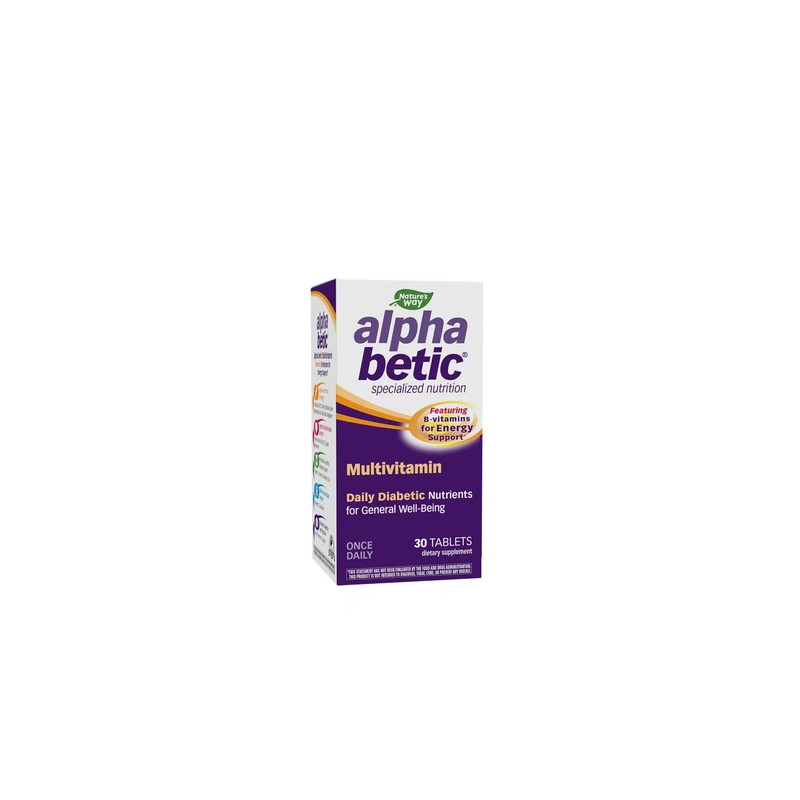 Nature's Way Alpha Betic Multivitamin 30 Tablets