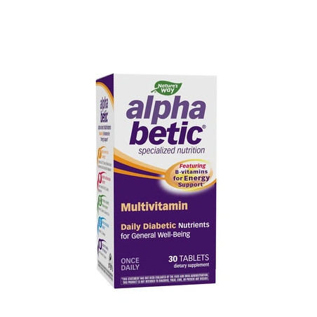 Nature's Way Alpha Betic Multivitamin 30 Tablets