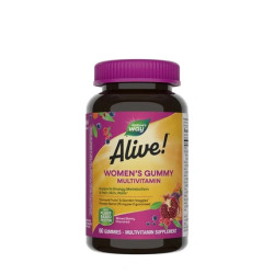 Nature's Way Alive Womens Gummy Multivitamin 60 Gummies Mixed Berry Flavor