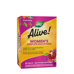 Nature's Way Alive Women's Complete Multivitamin 50 Tablets