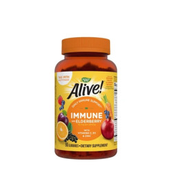 Nature's Way Alive Premium Immune Gummies 90 Gummies Cherry & Grape