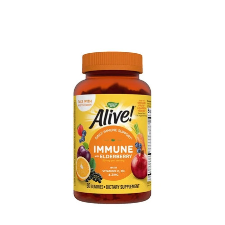 Nature's Way Alive Premium Immune Gummies 90 Gummies Cherry & Grape