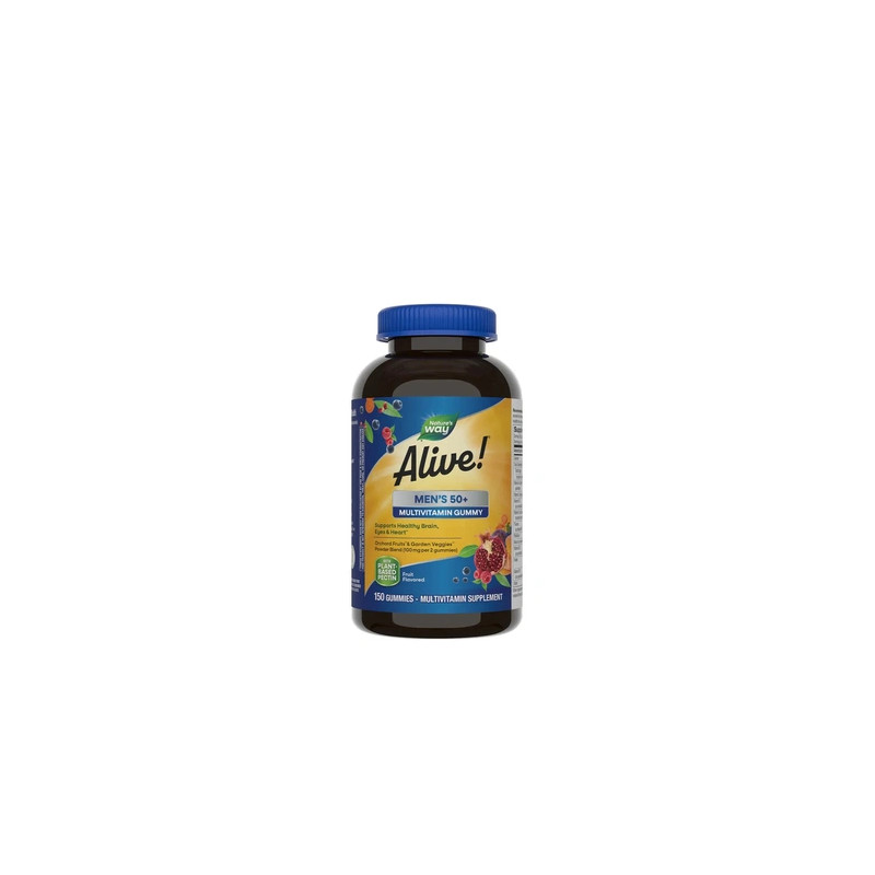 Nature's Way Alive Mens 50 Gummy Multivitamin 150 Gummies