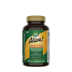 Nature's Way Alive Max3 Daily Multivitamin Without Iron 180 Tablets