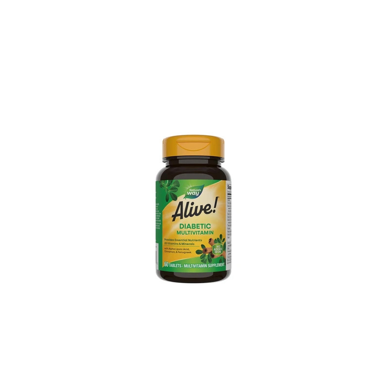 Nature's Way Alive Diabetic Multivitamin 60 Tablets