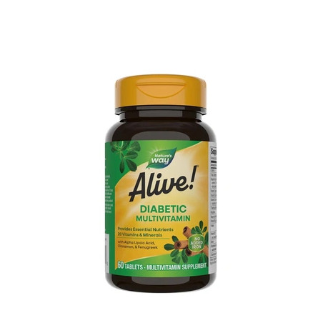 Nature's Way Alive Diabetic Multivitamin 60 Tablets