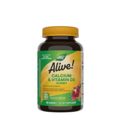 Nature's Way Alive Calcium D3 Gummies 60 Gummies