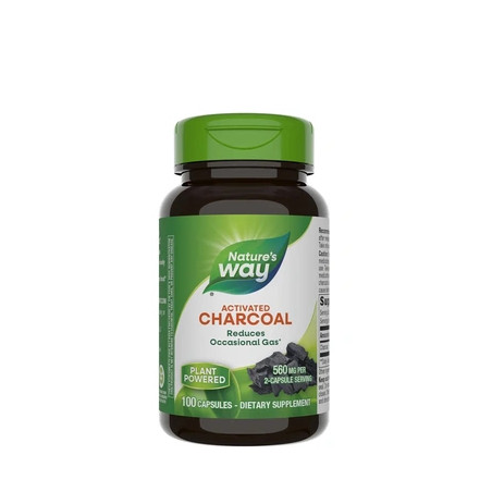 Nature's Way Activated Charcoal 100 Capsules