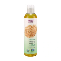Now Foods Sesame Seed Oil Organic 237 Ml