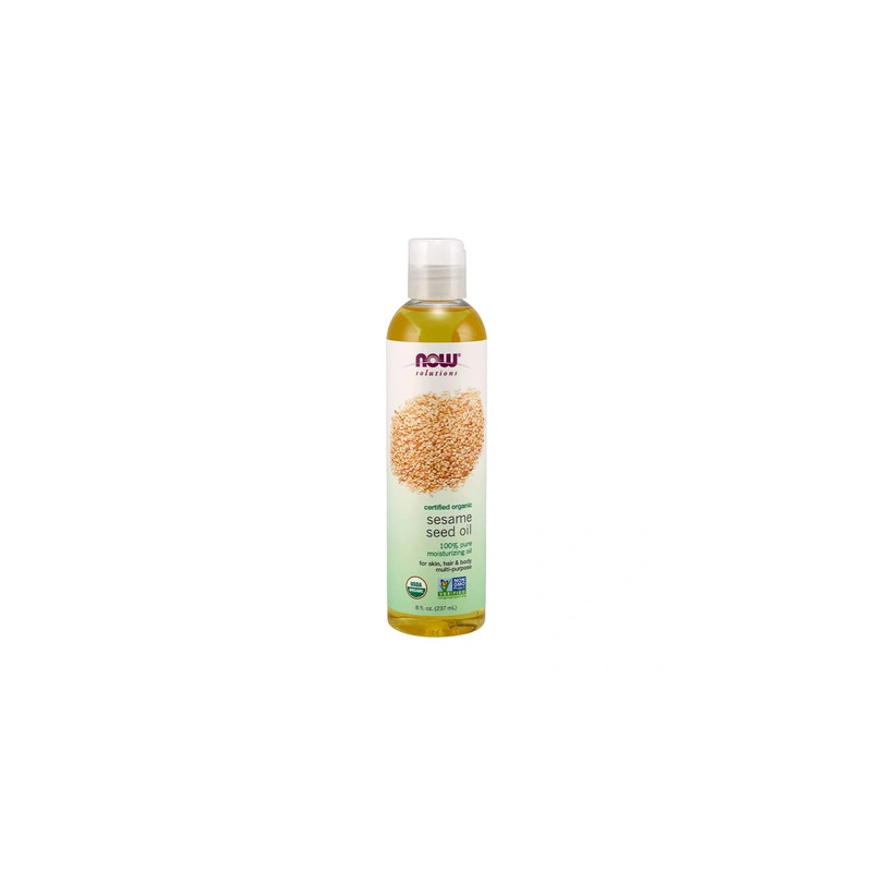 Now Foods Sesame Seed Oil Organic 237 Ml