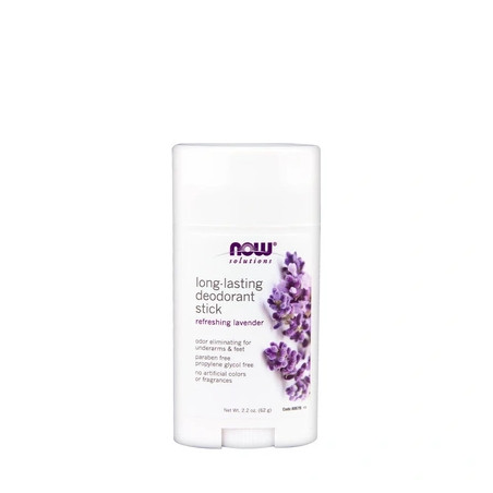 Now Foods Longlasting Deodorant Stick Refreshing Lavender 62 G
