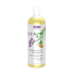 Now Foods Lavender Almond Massage Oil 473 Ml