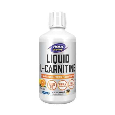Now Foods Lcarnitine Liquid 1000 Mg 946 Ml Citrus