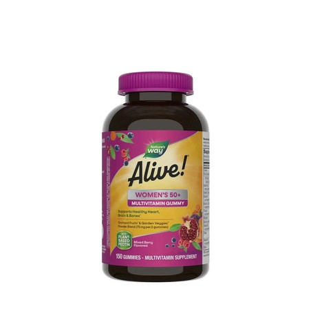 Nature's Way Alive Women's 50 Gummy Multivitamin Mixed Berry 150 Gummies