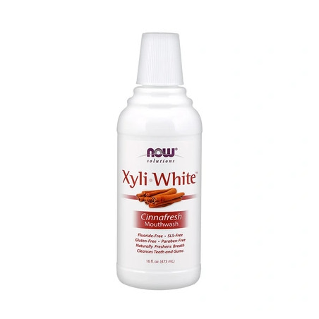 Now Foods Xyliwhite Refreshmint Mouthwash Cinnafresh 473 Ml
