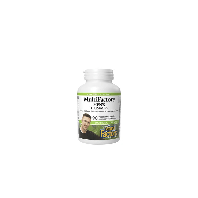 Natural Factors Mens Multifactors 90 Capsules