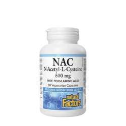 Natural Factors Nacetyllcysteine Amino Acid 500 Mg 90 Capsules