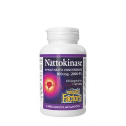 Natural Factors Nattokinase 100 Mg 60 Veggie Capsules