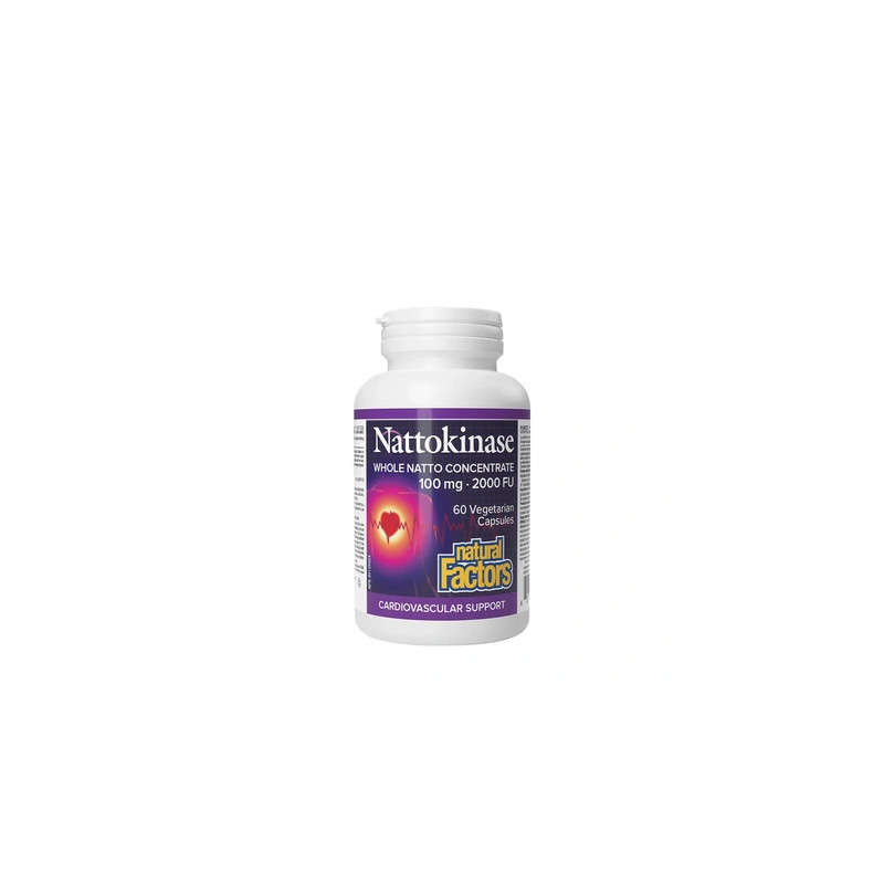 Natural Factors Nattokinase 100 Mg 60 Veggie Capsules
