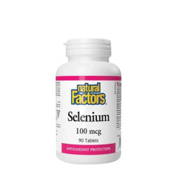 Natural Factors Selenium 100 Micrograms 90 Tablets