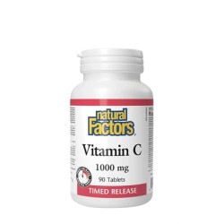 Natural Factors Vitamin C Time Release 1000 Mg 90 Tablets