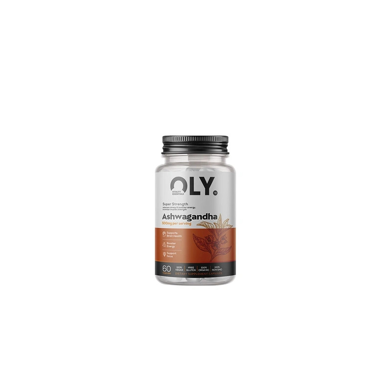 Oly Ashwagandha 500 Mg 60 Capsules