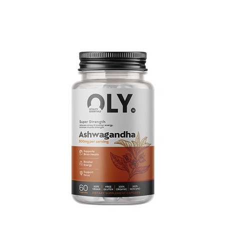 Oly Ashwagandha 500 Mg 60 Capsules