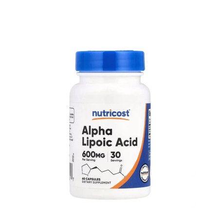 Nutricost Alpha Lipoic Acid 600 Mg 60 Capsules