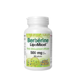 Natural Factors Berberine Lipomicel Matrix Softgels 60 Count