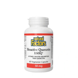 Natural Factors Bioactive Quercetin Emiq 50 Mg 60 Capsules
