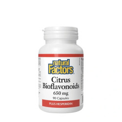 Natural Factors Citrus Bioflavonoids Plus Hesperidin 650 Mg 90 Capsules