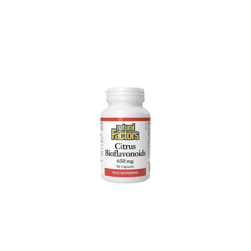 Natural Factors Citrus Bioflavonoids Plus Hesperidin 650 Mg 90 Capsules