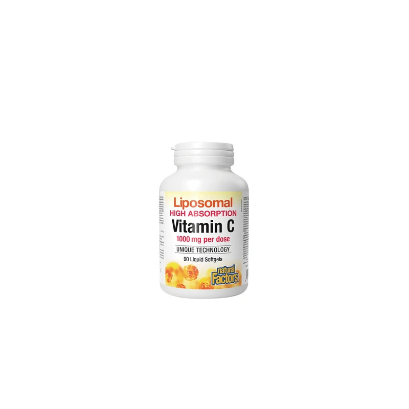 Natural Factors Liposomal Vitamin C 90 Softgels
