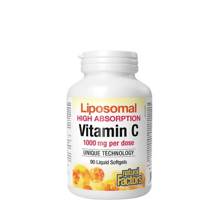 Natural Factors Liposomal Vitamin C 90 Softgels