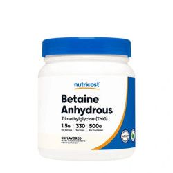 Nutricost Betaine Anhydrous Trimethylglycine Powder 500g