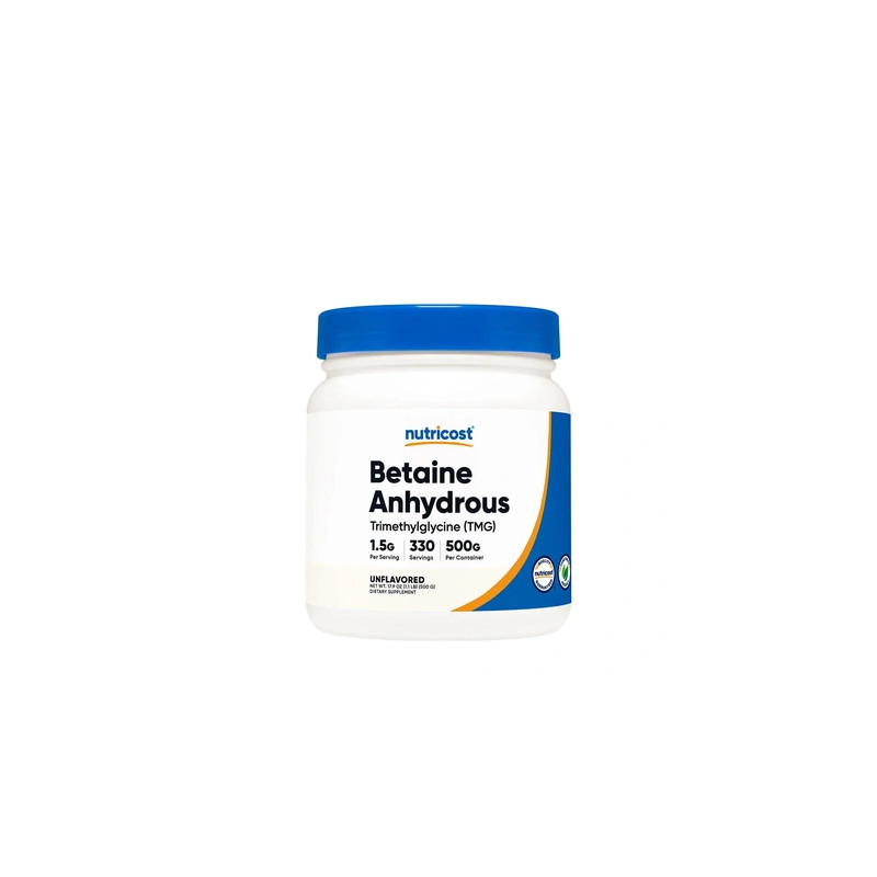 Nutricost Betaine Anhydrous Trimethylglycine Powder 500g