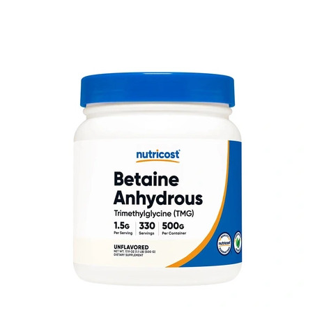 Nutricost Betaine Anhydrous Trimethylglycine Powder 500g